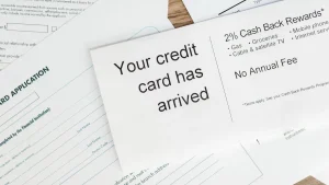 credit card offer documents with cashback terms